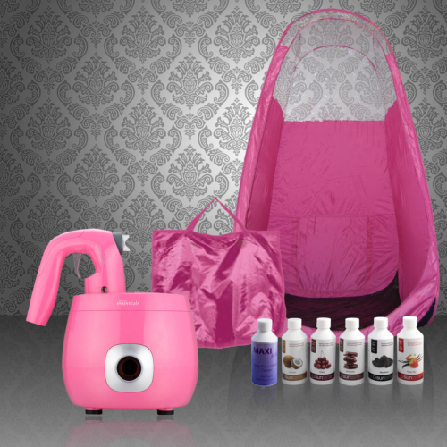 Tanning Essentials Pro V Candy Kit - with Pink Tent